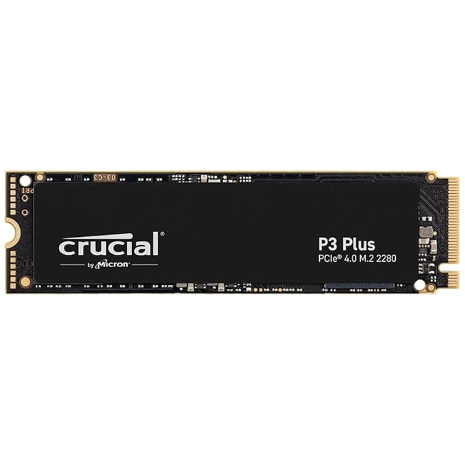 Crucial P3 Plus 1TB PCIe 4.0 3D NAND NVMe M.2 SSD